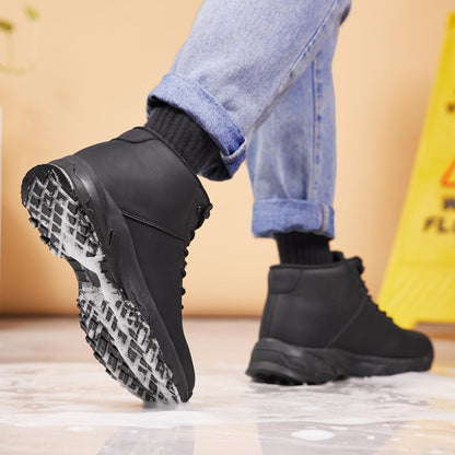 SHULOOK Non Slip Work Boots for Men: A Game-Changer for Kitchen and Outdoor Work