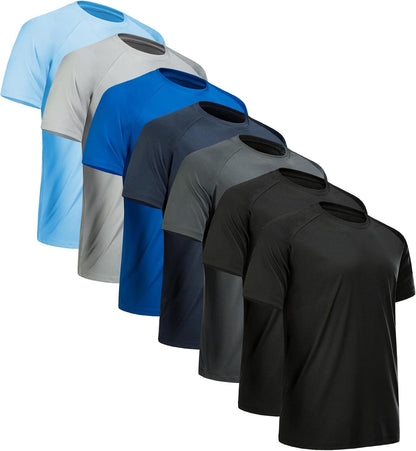 XX-Large7 Pack Black, Black, Dark Grey, Light Grey, Navy, Blue, Light Blue