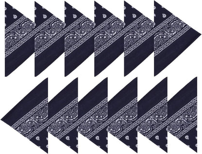 12 x bleu marine
