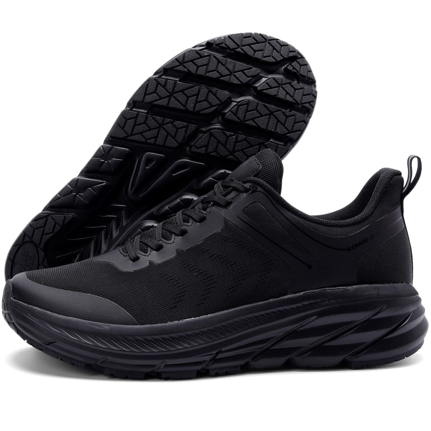 Grand Attack Men's Road Running Walking Shoes | Max Cushioned Comfort | Durable Non-Slip | Breathable Athletic Tennis Cross-Training Sneakers