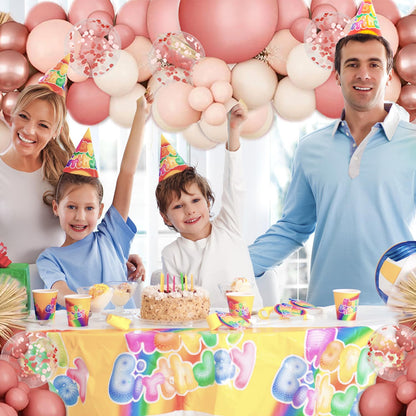 Blush Pink Ballons Girlande Bogen Kit, 144 Stücke Retro Rosa Roségold Sand Weiß Konfetti Ballons für Brautparty Valentinstag Hochzeit Verlobung Geburtstag Party Dekorationen……