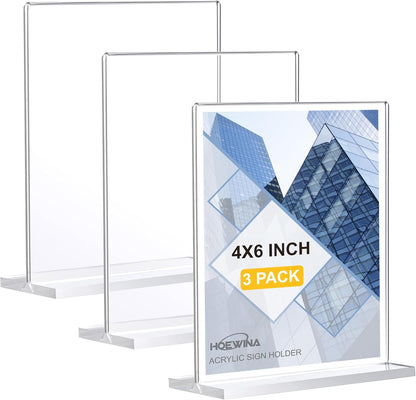 Vertical 3 Pack 4x6 Inch
