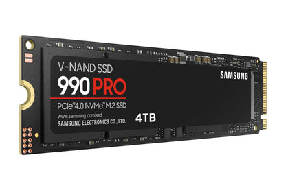 Samsung 990 PRO SSD 2TB NVMe M.2 PCIe Gen4, M.2 2280 Internal Solid State Hard Drive, Seq. Read Speeds Up to 7,450 MB/s for High End Computing, Gaming, and Heavy Duty Workstations, MZ-V9P2T0B/AM