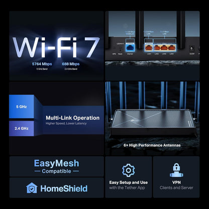 TP-Link BE6500 Dual-Band WiFi 7 Router - A Game Changer for Home Networks