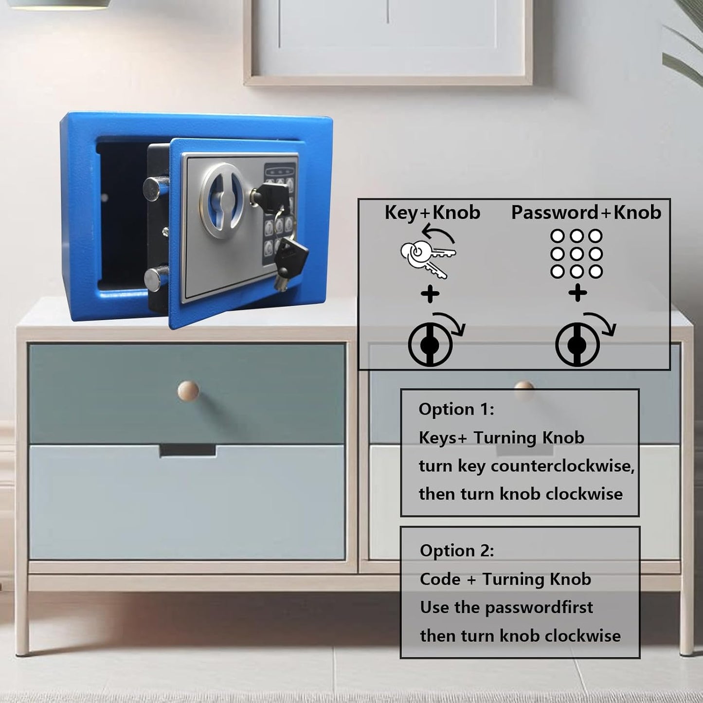 Yuanshikj Small Steel Security Safe Box Review: A Compact, Reliable Choice