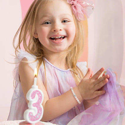 Sereney 5 Jahre altes Mädchen Geburtstagsgeschenkideen, verstellbares rosa-weißes Perlenarmband als Fünf-Jahres-5-Jahre-altes 5. Geburtstagsgeschenk für Teenager-Mädchen, Tochter, Nichte, Enkelin