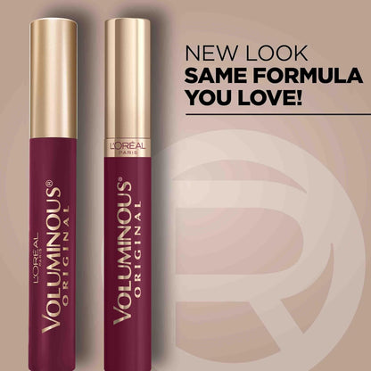 L'Oréal Paris Voluminous Original Mascara, Wimpern tuschen für Volumen und Trennung, nicht verklumpende Formel für weiche und geschmeidige Wimpern, Blackest Black 8,5ml
