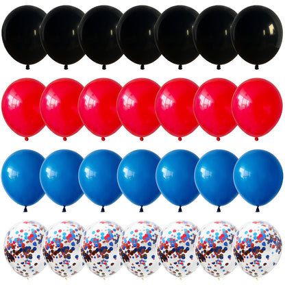 Pastellrosa und lilafarbene Ballons, 12-Zoll-Metallic-Lila-Flieder-Pink-Konfetti-Ballon-Set für Mädchen, Frauen, Kpop, Schmetterling-Geburtstag, Babyparty, Brautparty, Hochzeit, Prinzessin, Disco, Musikparty-Dekorationen