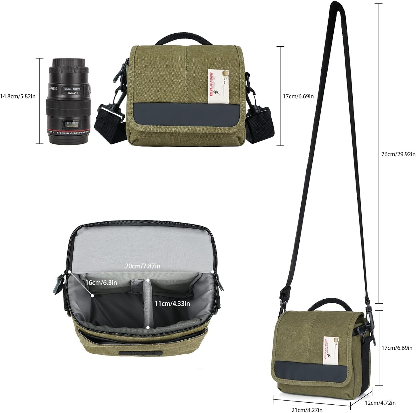 Besnfoto Camera Bag Review: A Cute and Practical Companion for Photographers
