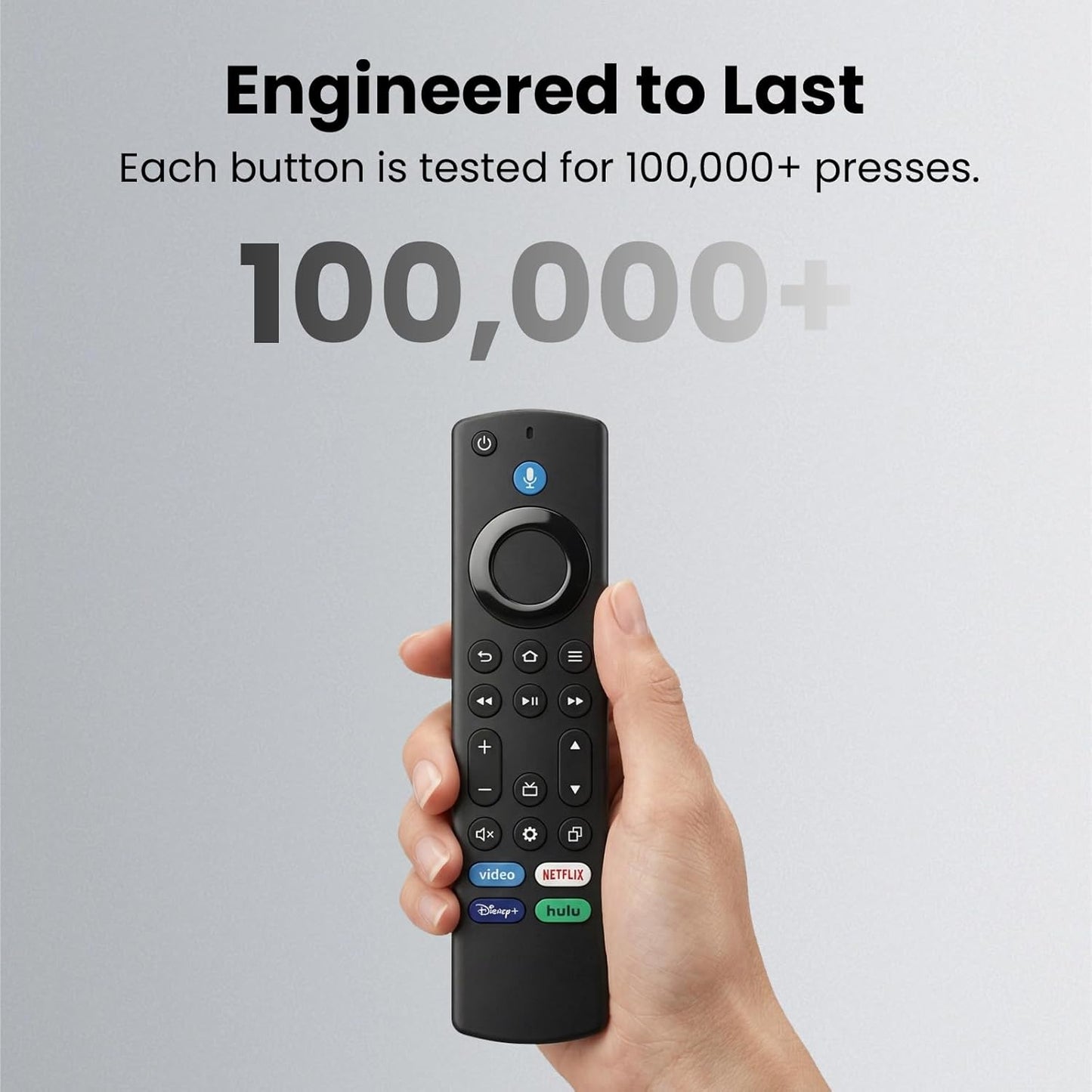 Replacement Remote for Insignia Toshiba Amazon Fire Smart TV, with Voice Control