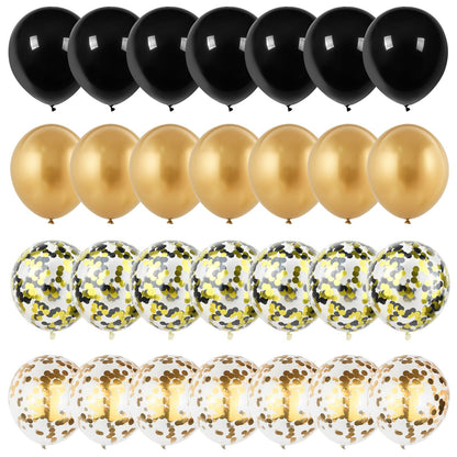 Pastellrosa und lilafarbene Ballons, 12-Zoll-Metallic-Lila-Flieder-Pink-Konfetti-Ballon-Set für Mädchen, Frauen, Kpop, Schmetterling-Geburtstag, Babyparty, Brautparty, Hochzeit, Prinzessin, Disco, Musikparty-Dekorationen