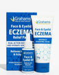 Grahams Natural Face & Eyelid Eczema Relief Kit - Treatment for Dry Skin, Eczema, Perioral & Seborrheic Dermatitis - Itch Relief - Moisturizing Face Cream, 75g + Eyelid Oil, 50ml