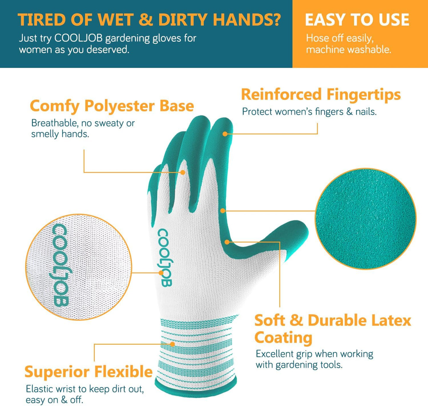COOLJOB Gardening Gloves for Women: A Game-Changer for Your Green Thumb