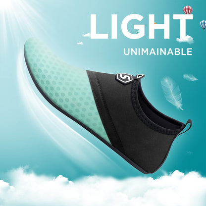 SEEKWAY Wasserschuhe Damen Herren Schnelltrocknend Badeschuhe Aquaschuhe Barfuß Rutschfest Schwimmen Pool Outdoor Surfen Fluss See Yoga