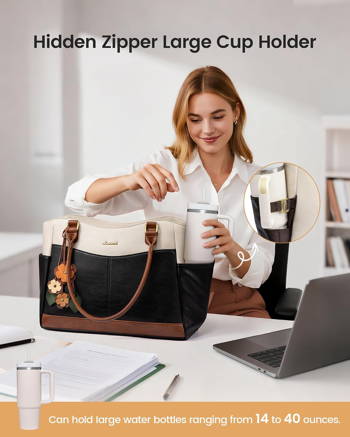 LOVEVOOK Laptop Bag for Women: A Stylish and Practical Companion