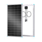 Renogy 100W Solar Panel N-Type, 12V 100 Watt Solar Panel 16BB 25% High-Efficiency, N-Type Solar Panels for RV Marine Boat Trailer Camper Rooftop Farm and Other Off-Grid System
