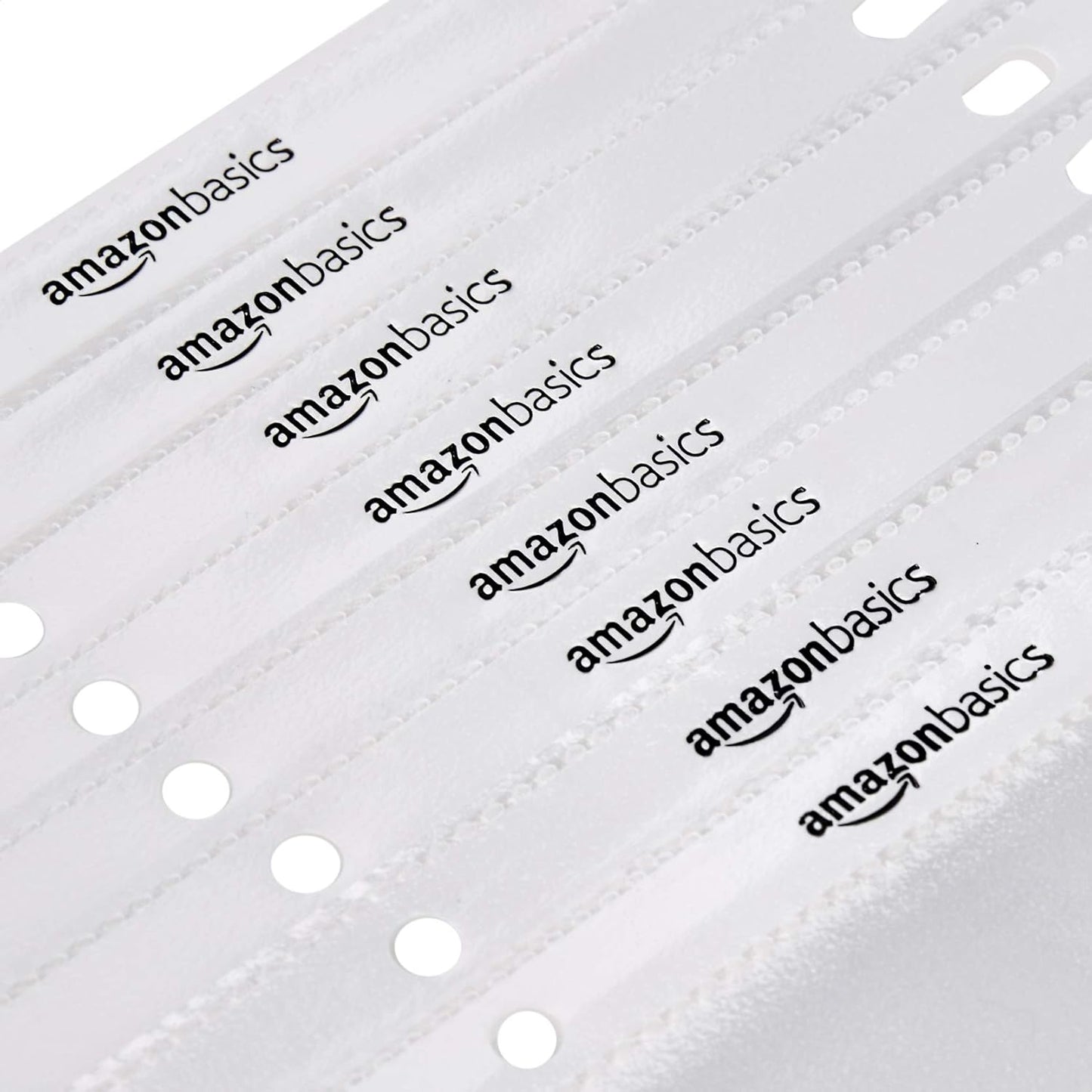 Amazon Basics Dokumenthüllen aus Polypropylen (PP), matt, 200 Stück, transparent