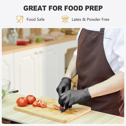 SWIFTLITE Black Vinyl Gloves: The Ultimate Solution for Food Prep and Cleaning