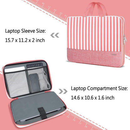 Funda para portátil Ytonet, bolsa para portátil TSA de 15.6 pulgadas, funda para portátil resistente al agua, bolsa de transporte para ordenador compatible con portátiles Lenovo, HP, Dell, Asus, regalos para hombres y mujeres, gris
