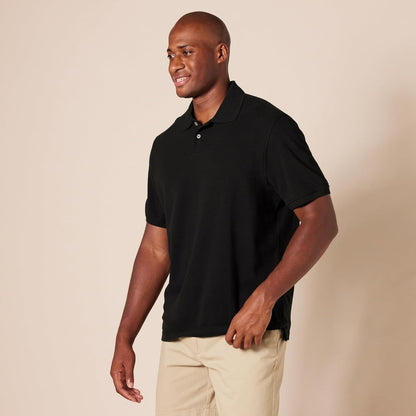 Amazon Essentials Mens Slim-Fit Cotton Pique Polo Shirt