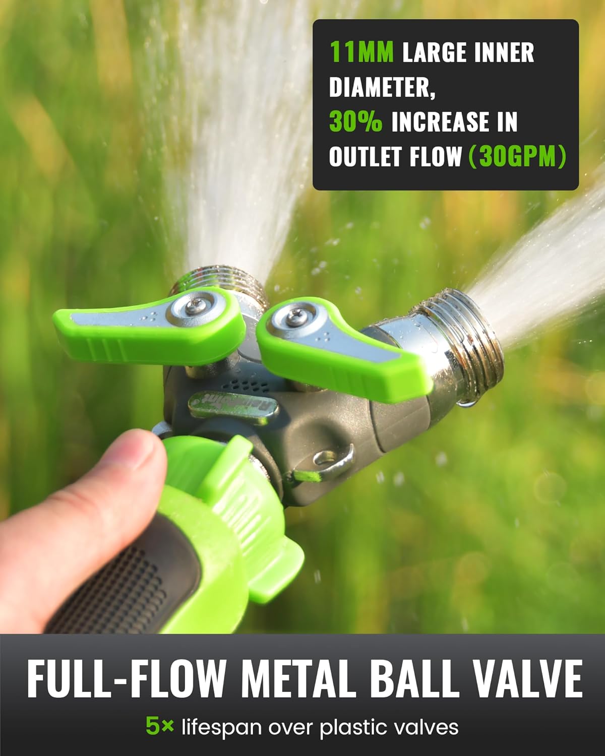 RAINPOINT Garden Hose Splitter: A Heavy-Duty Solution for Your Outdoor Needs
