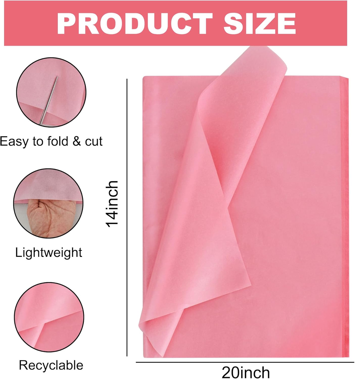 100 Blatt Seidenpapier Salbeigrün 35x50cm Geschenkpapier Seidenpapier Großpackung für DIY-Projekte Geschenktüten Geschenkverpackungen Hochzeiten Valentinstag Ostern Weihnachten und Geburtstagsfeiern Basteln