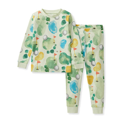 Burt's Bees Baby Organic Cotton Pajamas for Boys, 100% Cotton Pajama Set for Toddlers and Kids, Soft and Stretchable Fabric