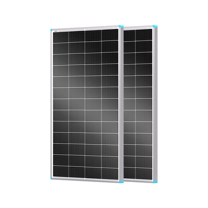 Renogy 100W Solar Panel N-Type, 12V 100 Watt Solar Panel 16BB 25% High-Efficiency, N-Type Solar Panels for RV Marine Boat Trailer Camper Rooftop Farm and Other Off-Grid System