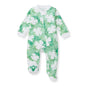 Burt's Bees Baby Boys Sleep and Play Pajamas, 100% Organic Cotton, One-piece PJs, Diagonal Zip Up Loose Fit Footie