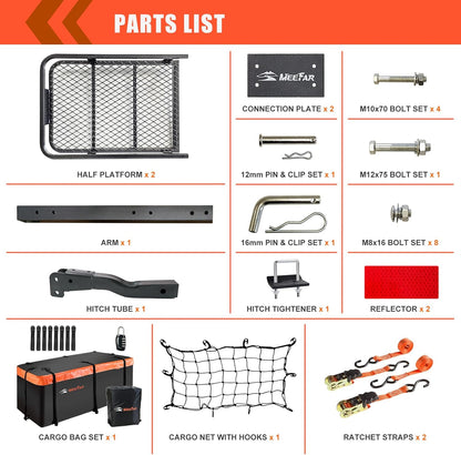 Hitch Mount Cargo Carrier Basket Review: Expand Your Vehicle's Storage