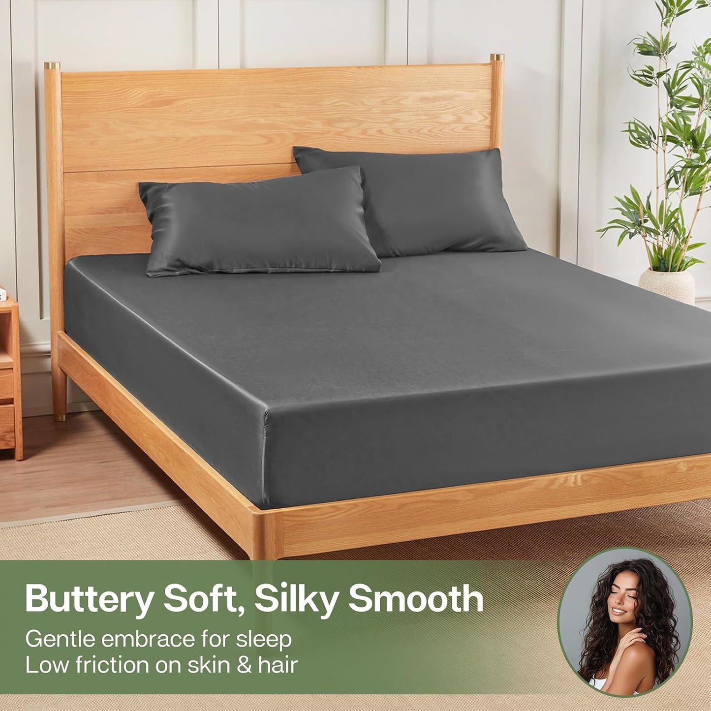 Slip into Luxury: MR&HM's Ultra-Soft Bamboo Fitted Sheet