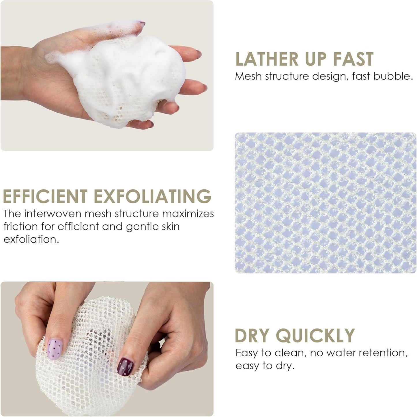 INNERNEED Duschbürste aus weichem Silikon in Lebensmittelqualität, Hand-Körperbürste zur Hautreinigung, sanftes Peeling, gute Schaumbildung (Schwarz)
