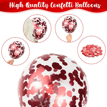 Pastellrosa und lilafarbene Ballons, 12-Zoll-Metallic-Lila-Flieder-Pink-Konfetti-Ballon-Set für Mädchen, Frauen, Kpop, Schmetterling-Geburtstag, Babyparty, Brautparty, Hochzeit, Prinzessin, Disco, Musikparty-Dekorationen