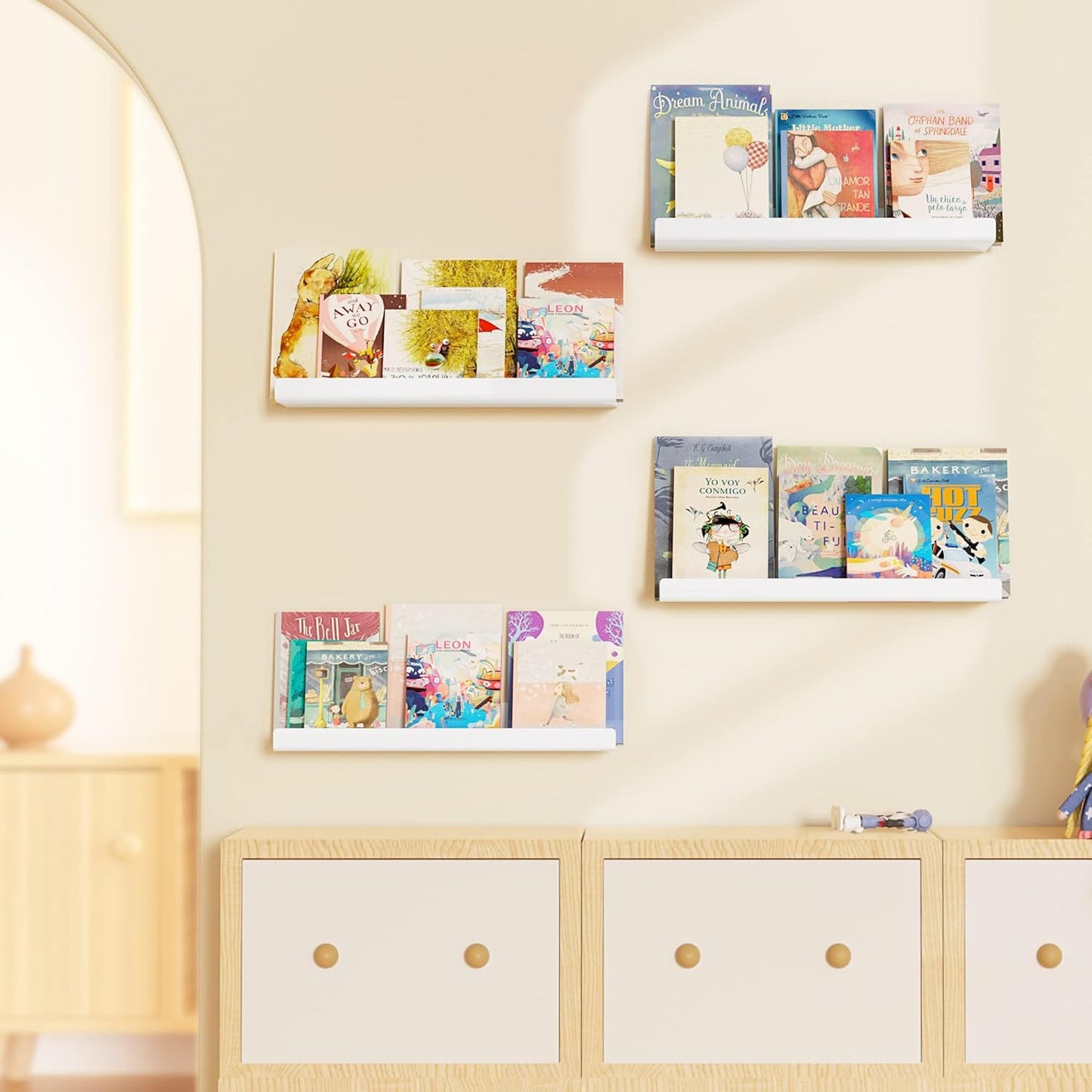 upsimples Acrylic Shelves for Wall Decor - A Game-Changer for Clutter-Free Spaces