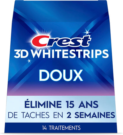 Crest 3D Whitestrips Age Renew Zahnaufhellungs-Kit für zu Hause, 21 Anwendungen, 28 Stufen weißere Zähne