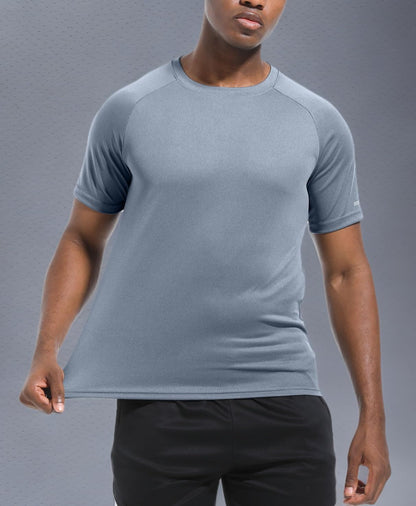 Boyzn 1er, 3er, 5er oder 7er Pack Herren-Trainings-Laufshirts, Dry Fit feuchtigkeitsableitendes T-Shirt, Gym Sport Kurzarm-T-Shirts