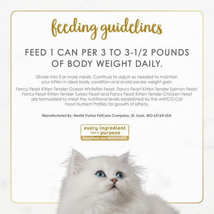Purina Fancy Feast Kitten Food - A Delicious and Nutritious Choice