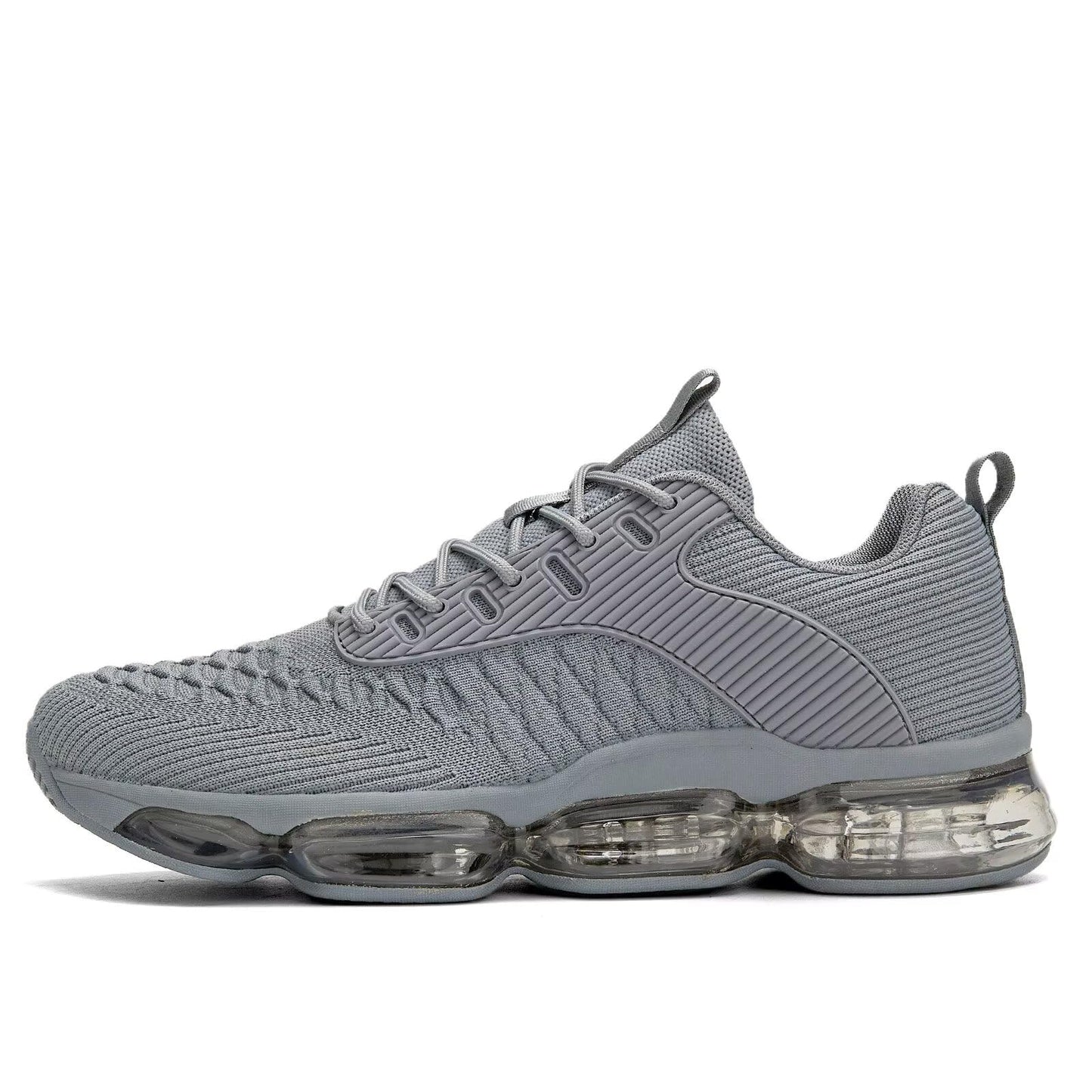 Mens Running Shoes Air Low Top Comfort Walking Lace Up Sneakers Breathable Fashion Tennis Sport Gym Fitness Cross Trainers