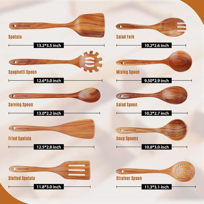 Mooues Wooden Spoons for Cooking: A Game-Changer in My Kitchen