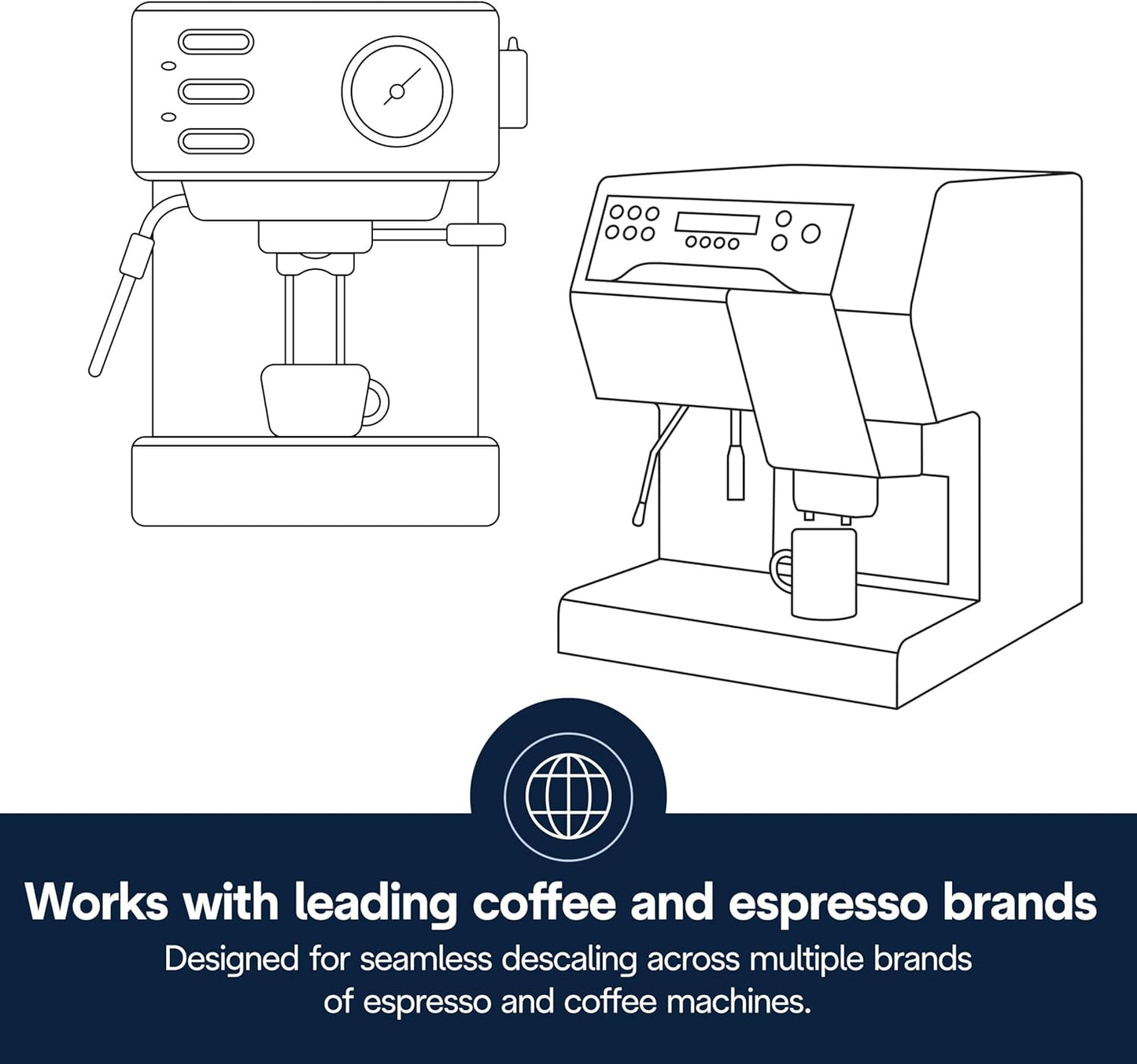 De'Longhi EcoDecalk Entkalker, umweltfreundliche Universal-Entkalkungslösung für Kaffee- und Espressomaschinen, 500 ml (5 Anwendungen)