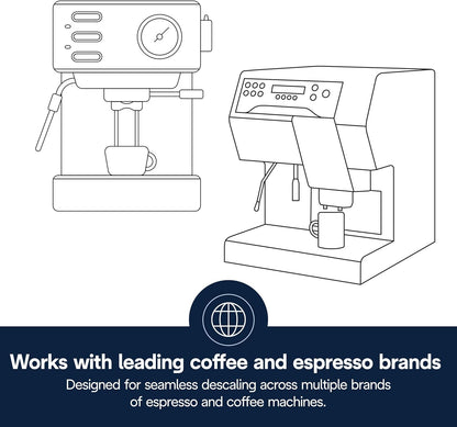 De'Longhi EcoDecalk Entkalker, umweltfreundliche Universal-Entkalkungslösung für Kaffee- und Espressomaschinen, 500 ml (5 Anwendungen)