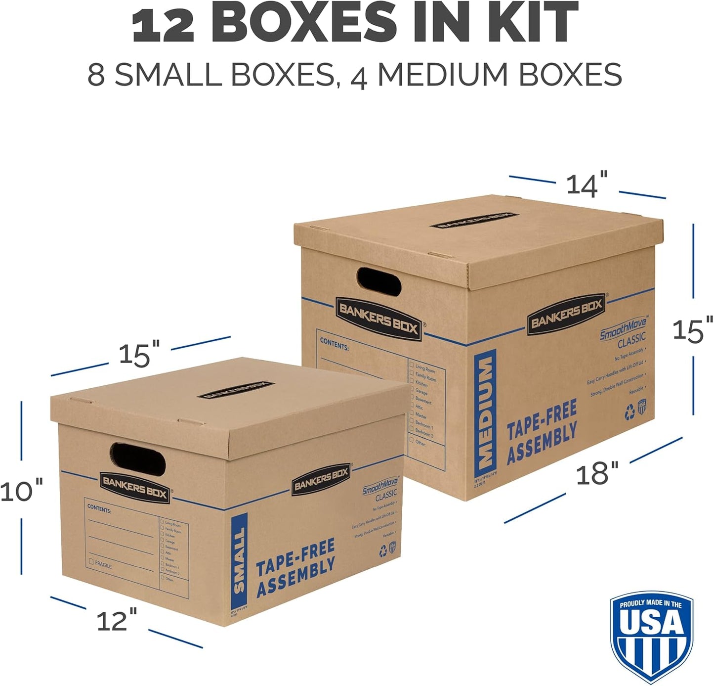 Bankers Box Classic Moving Box Kit: A Stress-Free Moving Solution