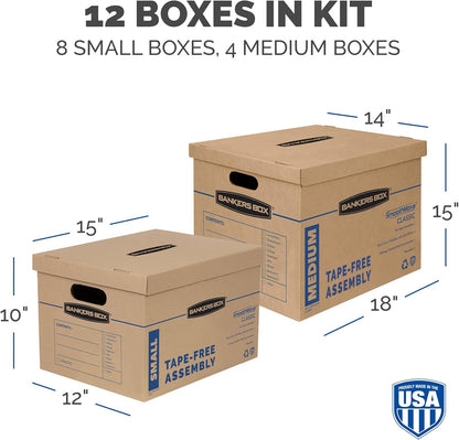 Bankers Box Classic Moving Box Kit: A Stress-Free Moving Solution