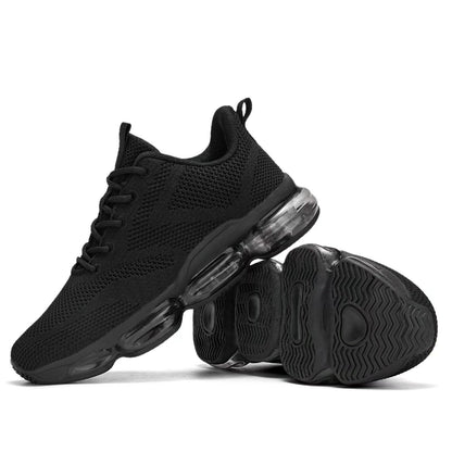 Mens Running Shoes Air Low Top Comfort Walking Lace Up Sneakers Breathable Fashion Tennis Sport Gym Fitness Cross Trainers