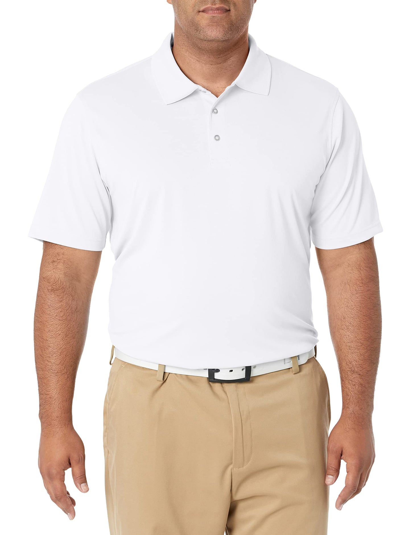 Amazon Essentials Mens Regular-Fit Quick-Dry Golf Polo Shirt (Available in Big & Tall)