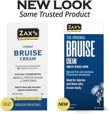Zax's Original Bruise Cream - #1 Selling Bruise Cream, Speeds Healing by 4 Days!, Reduces Pain & Inflammation, Reduces Discoloration, Ideal for Medical Cabinet & 1st Aid Kit by Zax's Original Creams