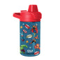 Simple Modern Peppa Pig Kids Tritan Plastic Summit Water Bottle | 12 oz BPA-Free Cup with Covered Leak Proof Straw Lid for Girls, Toddlers | Bubbles