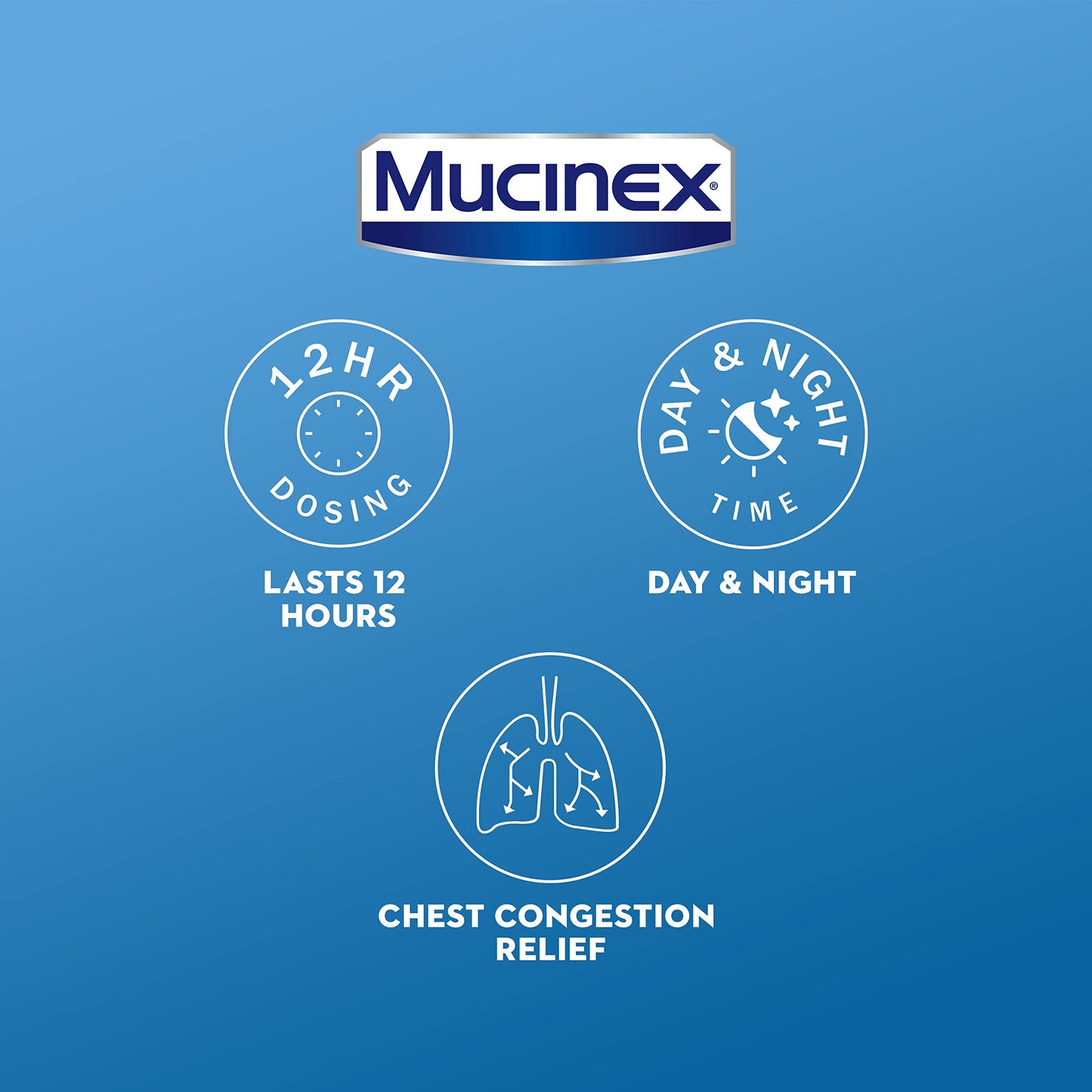 Mucinex Maximum Strength 12 Hour Chest Congestion Expectorant Relief Tablets, 1200 mg, 28 Count, Thins & Loosens Mucus (Pack of 3)