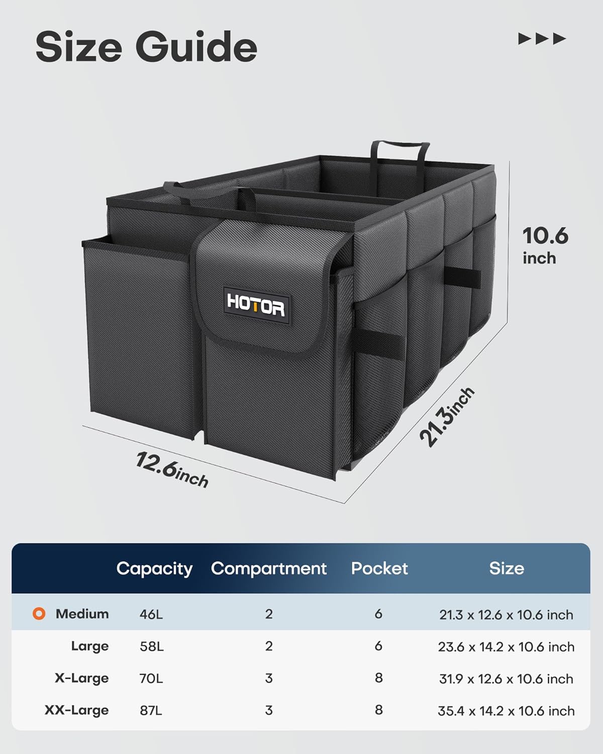 HOTOR Trunk Organizer: A Game-Changer for a Clutter-Free Car