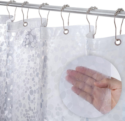 72W x 72L inch (1 Panels)8g Peva - Clear Pebbles Pattern